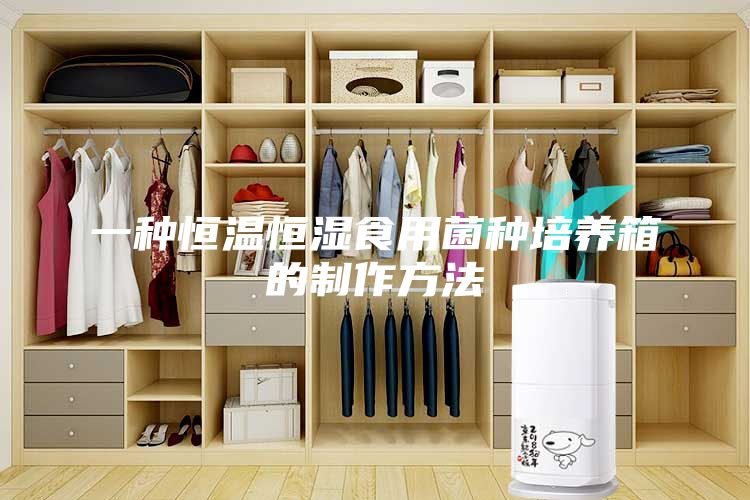 一種恒溫恒濕食用菌種培養箱的制作方法