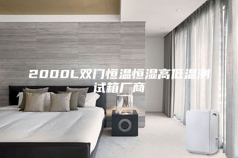 2000L雙門恒溫恒濕高低溫測試箱廠商