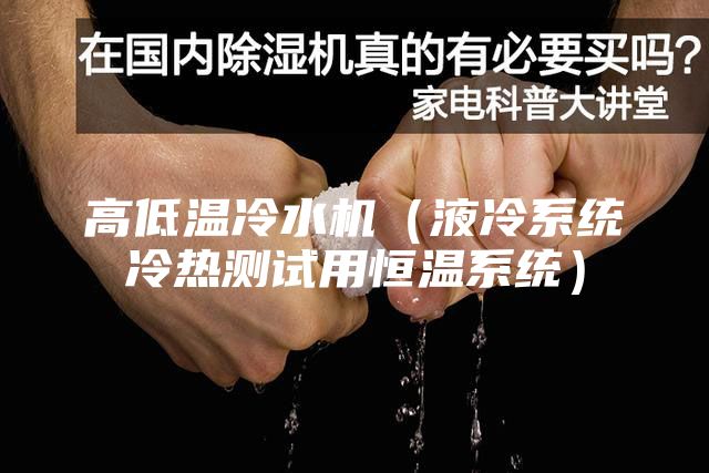 高低溫冷水機(jī)（液冷系統(tǒng)冷熱測(cè)試用恒溫系統(tǒng)）