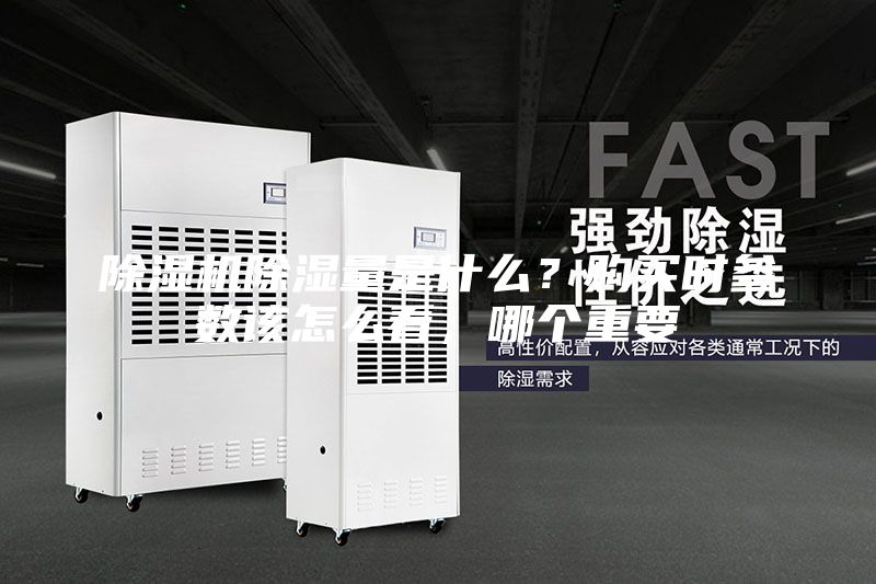 除濕機除濕量是什么？購買時參數該怎么看，哪個重要