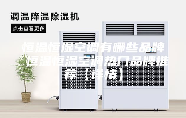 恒溫恒濕空調有哪些品牌 恒溫恒濕空調熱門品牌推薦【詳情】